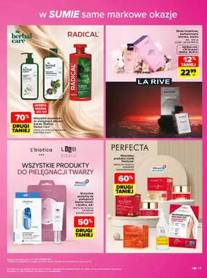 Carrefour - gazetka promocyjna Gazetka Same markowe okazje od poniedziałku 02.11 do soboty 14.11 - strona 49