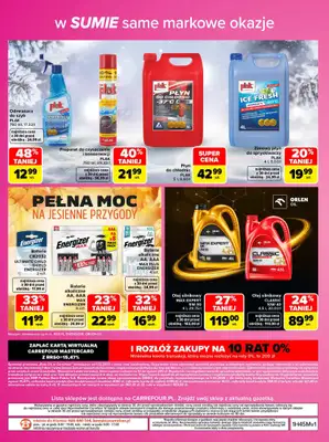Carrefour - gazetka promocyjna Gazetka Same markowe okazje od poniedziałku 02.11 do soboty 14.11 - strona 58