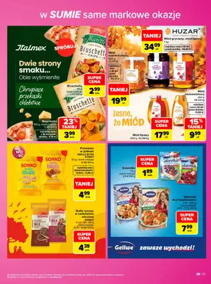 Carrefour - gazetka promocyjna Gazetka Same markowe okazje od poniedziałku 02.11 do soboty 14.11 - strona 25