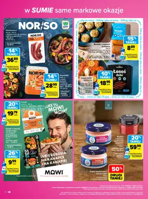 Carrefour - gazetka promocyjna Gazetka Same markowe okazje od poniedziałku 02.11 do soboty 14.11 - strona 4