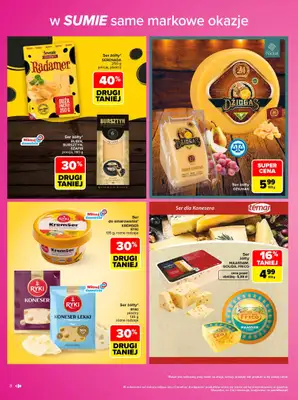 Carrefour - gazetka promocyjna Gazetka Same markowe okazje od poniedziałku 02.11 do soboty 14.11 - strona 8