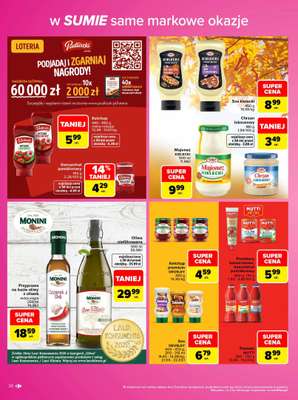 Carrefour - gazetka promocyjna Gazetka Same markowe okazje od poniedziałku 02.11 do soboty 14.11 - strona 30
