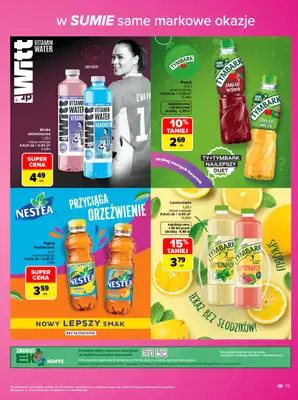 Carrefour - gazetka promocyjna Gazetka Same markowe okazje od poniedziałku 02.11 do soboty 14.11 - strona 39