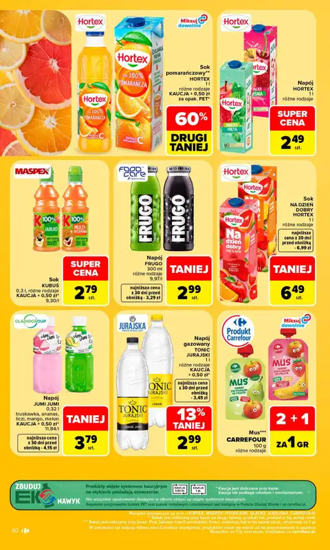 Carrefour Market - gazetka promocyjna Gazetka Carrefour Market od poniedziałku od poniedziałku 02.11 do soboty 07.11 - strona 42
