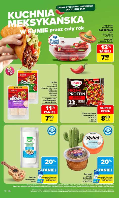 Carrefour Market - gazetka promocyjna Gazetka Carrefour Market od poniedziałku od poniedziałku 02.11 do soboty 07.11 - strona 12