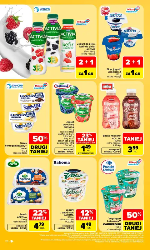 Carrefour Market - gazetka promocyjna Gazetka Carrefour Market od poniedziałku od poniedziałku 02.11 do soboty 07.11 - strona 28