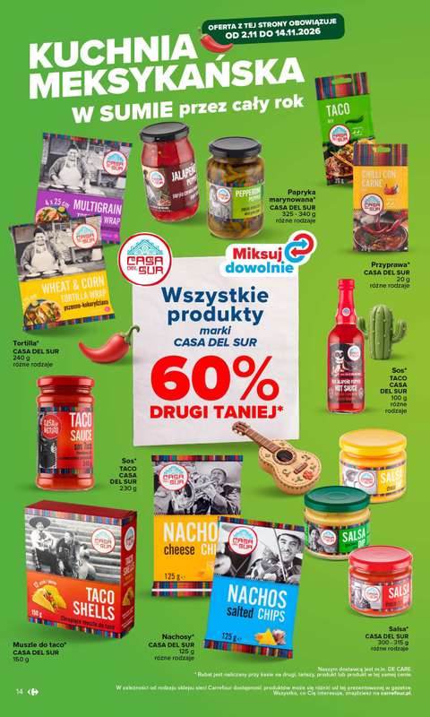 Carrefour Market - gazetka promocyjna Gazetka Carrefour Market od poniedziałku od poniedziałku 02.11 do soboty 07.11 - strona 16