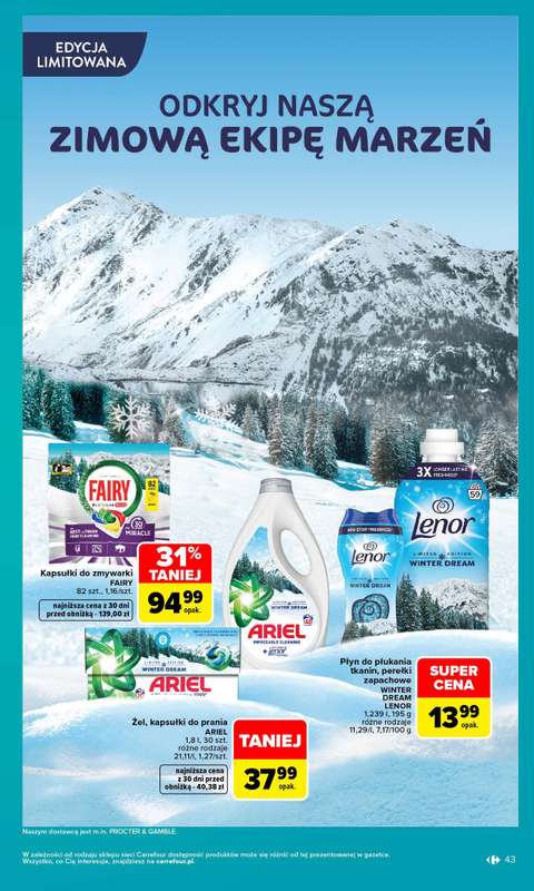 Carrefour Market - gazetka promocyjna Gazetka Carrefour Market od poniedziałku od poniedziałku 02.11 do soboty 07.11 - strona 45