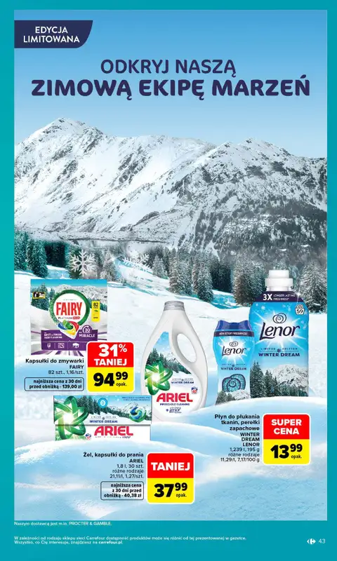 Carrefour Market - gazetka promocyjna Gazetka Carrefour Market od poniedziałku od poniedziałku 02.11 do soboty 07.11 - strona 45