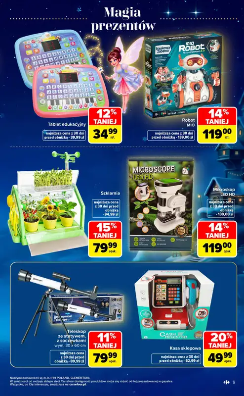 Carrefour Market - gazetka promocyjna Gazetka Zabawki od poniedziałku 02.11 do środy 23.12 - strona 9