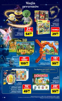 Carrefour Market - gazetka promocyjna Gazetka Zabawki od poniedziałku 02.11 do środy 23.12 - strona 2