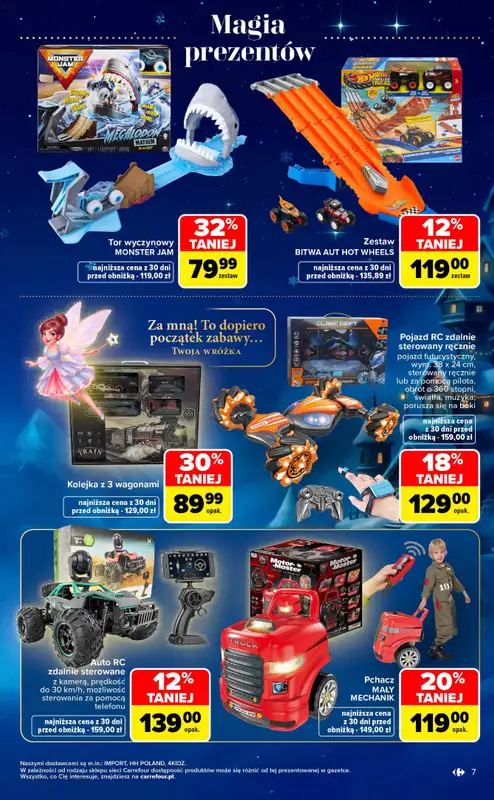 Carrefour Market - gazetka promocyjna Gazetka Zabawki od poniedziałku 02.11 do środy 23.12 - strona 7