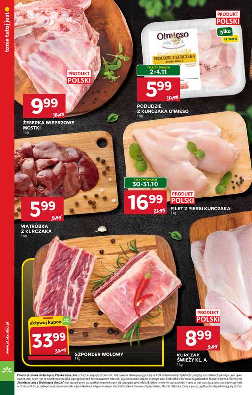 Stokrotka - gazetka promocyjna Gazetka Supermarket od czwartku 29.10 do środy 04.11 - strona 17