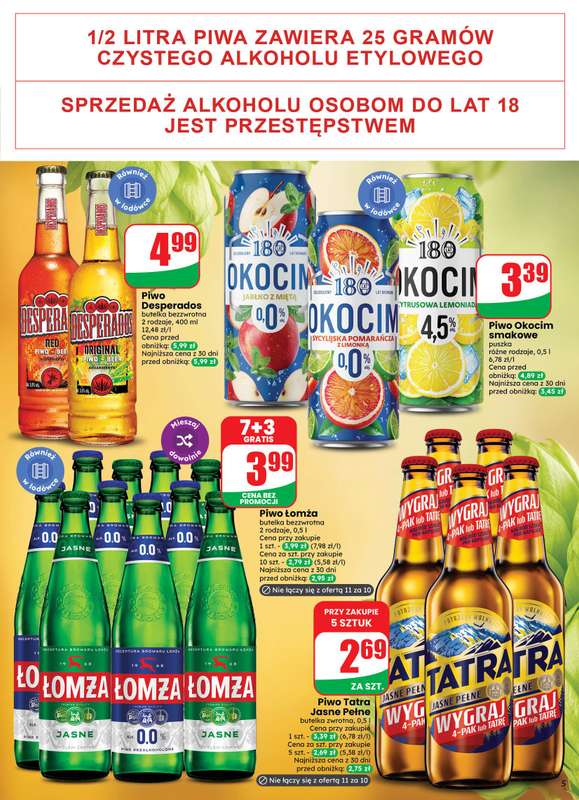 Dino - gazetka promocyjna Weekendowe okazje od piątku 30.10 do soboty 31.10 - strona 5