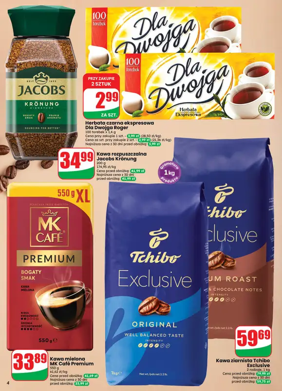 Dino - gazetka promocyjna Weekendowe okazje od piątku 30.10 do soboty 31.10 - strona 4