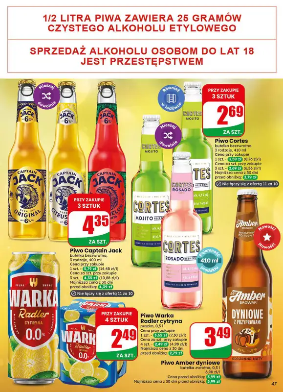 Dino - gazetka promocyjna Gazetka 44 / 2026 od środy 28.10 do wtorku 03.11 - strona 47
