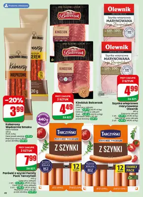 Dino - gazetka promocyjna Gazetka 44 / 2026 od środy 28.10 do wtorku 03.11 - strona 46