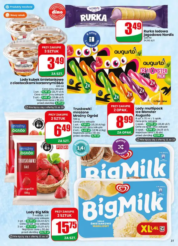 Dino - gazetka promocyjna Gazetka 44 / 2026 od środy 28.10 do wtorku 03.11 - strona 31