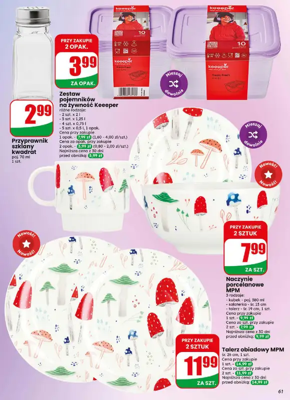 Dino - gazetka promocyjna Gazetka 44 / 2026 od środy 28.10 do wtorku 03.11 - strona 61