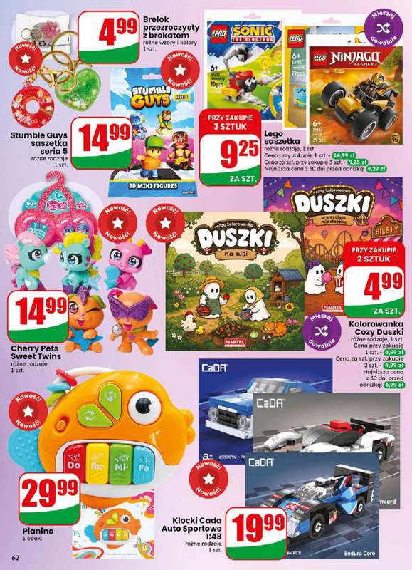 Dino - gazetka promocyjna Gazetka 44 / 2026 od środy 28.10 do wtorku 03.11 - strona 62