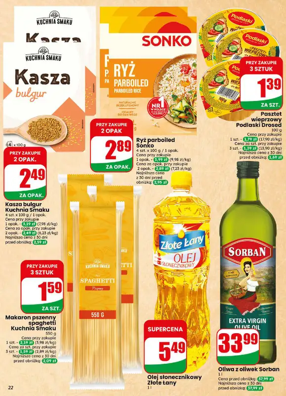 Dino - gazetka promocyjna Gazetka 44 / 2026 od środy 28.10 do wtorku 03.11 - strona 22