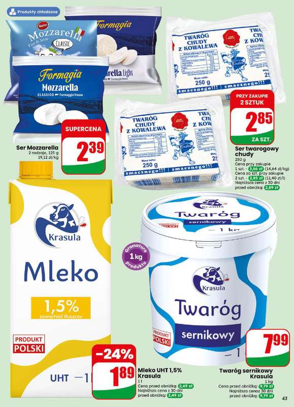 Dino - gazetka promocyjna Gazetka 44 / 2026 od środy 28.10 do wtorku 03.11 - strona 43