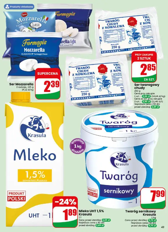 Dino - gazetka promocyjna Gazetka 44 / 2026 od środy 28.10 do wtorku 03.11 - strona 43