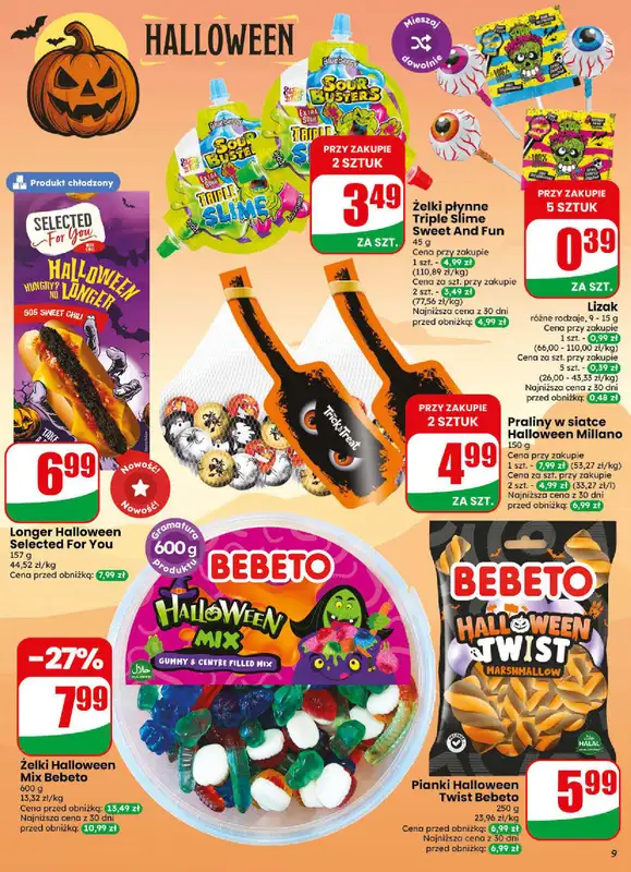 Dino - gazetka promocyjna Gazetka 44 / 2026 od środy 28.10 do wtorku 03.11 - strona 9