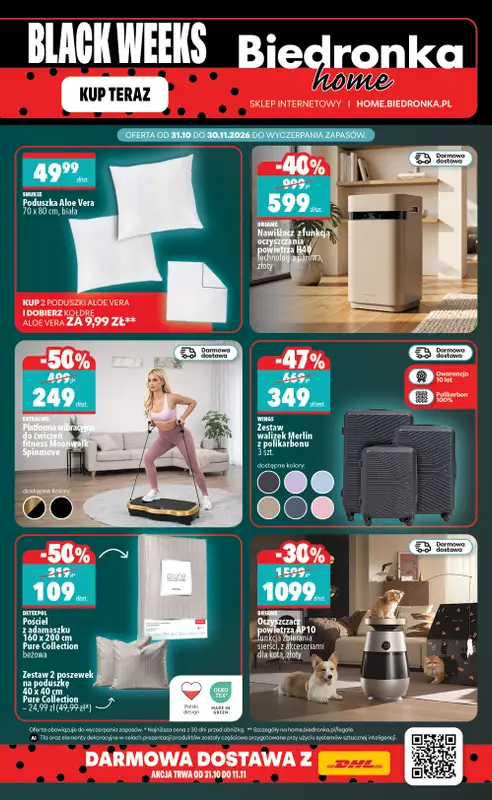 Biedronka Home - gazetka promocyjna Najlepsze oferty od soboty 31.10 do czwartku 31.12 - strona 3