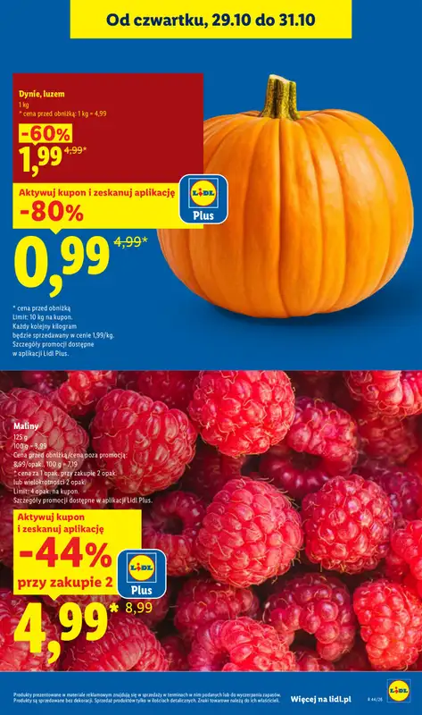 Lidl - gazetka promocyjna Oferta od czwartku od czwartku 29.10 do soboty 31.10 - strona 17
