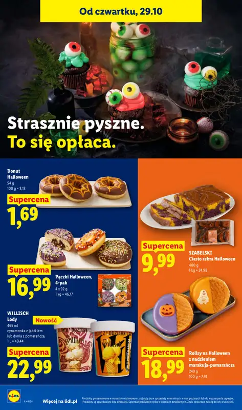 Lidl - gazetka promocyjna Oferta od czwartku od czwartku 29.10 do soboty 31.10 - strona 74