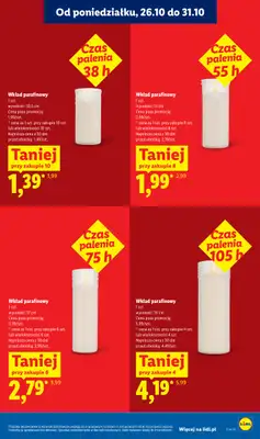 Lidl - gazetka promocyjna Oferta od czwartku od czwartku 29.10 do soboty 31.10 - strona 3