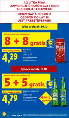 Lidl - gazetka promocyjna Oferta od czwartku od czwartku 29.10 do soboty 31.10 - strona 28