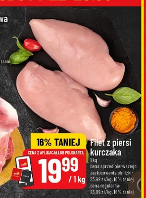 Filet z piersi kurczaka promocja w POLOmarket