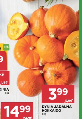 Dynia jadalna Hokkaido promocja w Stokrotka