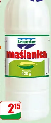 Maślanka naturalna Krasnystaw promocja w Dino