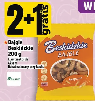 Bajgle Beskidzkie 200g promocja w TOPAZ