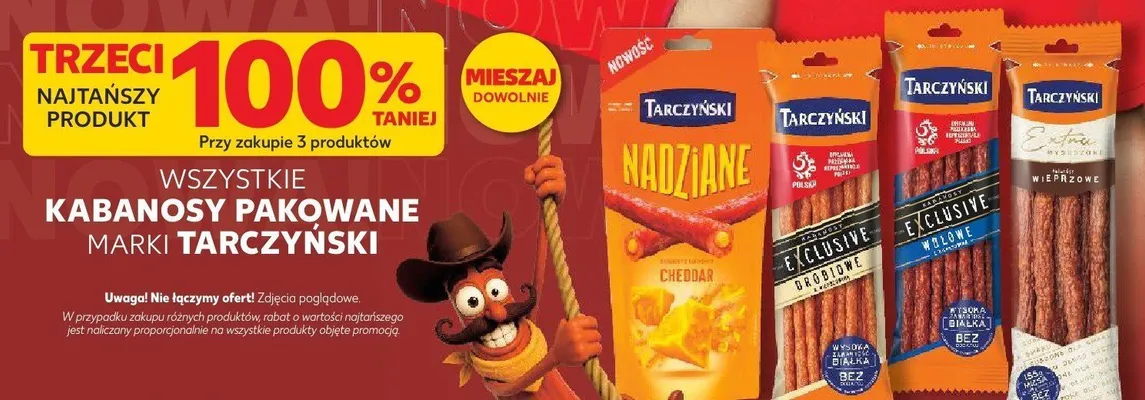 Kabanos wieprzowy Tarczyński promocja w Kaufland