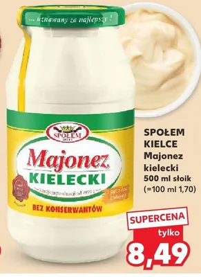 Majonez kielecki promocja w Kaufland