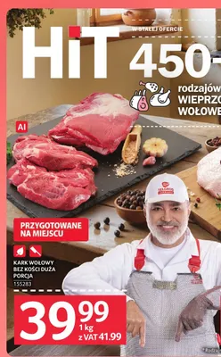 Kark wołowy bez kości duża porcja promocja w Selgros