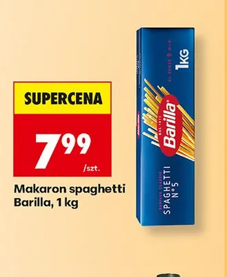 Makaron spaghetti Barilla promocja w Biedronka