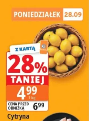 Cytryny promocja w Leclerc