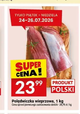 Polędwiczka wieprzowa promocja w Twój Market