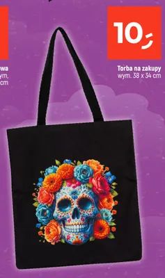 Torba na zakupy 38x34 cm promocja w Dealz