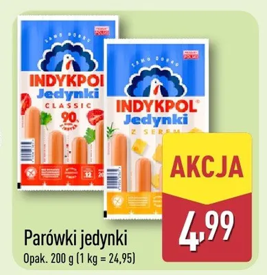 Parówki jedynki promocja w Aldi