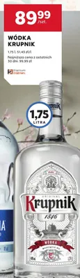 Wódka Krupnik promocja w Stokrotka