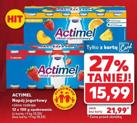 Napój jogurtowy różne rodzaje promocja w Kaufland