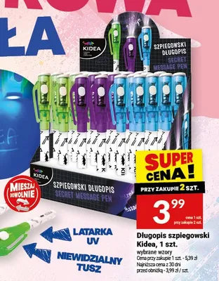 Długopis szpiegowski Kidea promocja w Twój Market