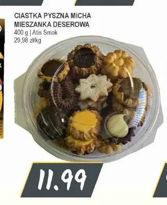 Ciastka Pyszna Micha mieszanka deserowa promocja w Słoneczko
