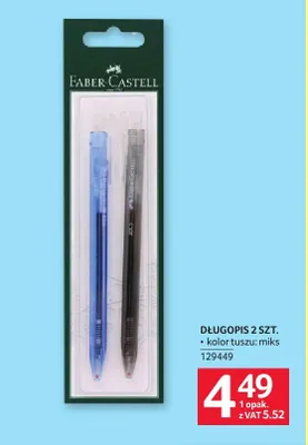 Długopis Faber-Castell 2-pak promocja w Selgros